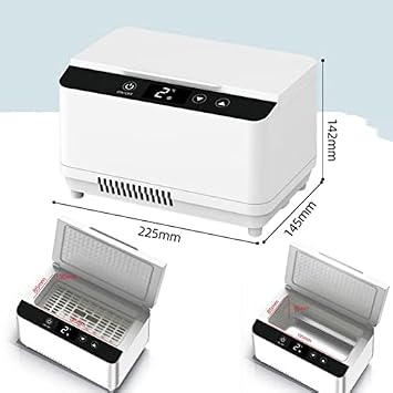 Insulin Cool Box - Portable Medical Cooler, Mini Refrigerator for Travel, USB Cooling Container for Household Use