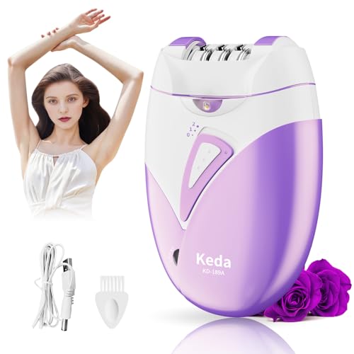 Face Epilator for Women, Facial Epilator Electric for Face Hair Remover, Cordless Epilators with LED Light for Women Face Body Armpit Bikini Leg Hair Removal