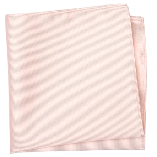 Image of Boy's Solid Tie with Pocket Square Set, Regular Necktie for Children and Kids, Self-Tied