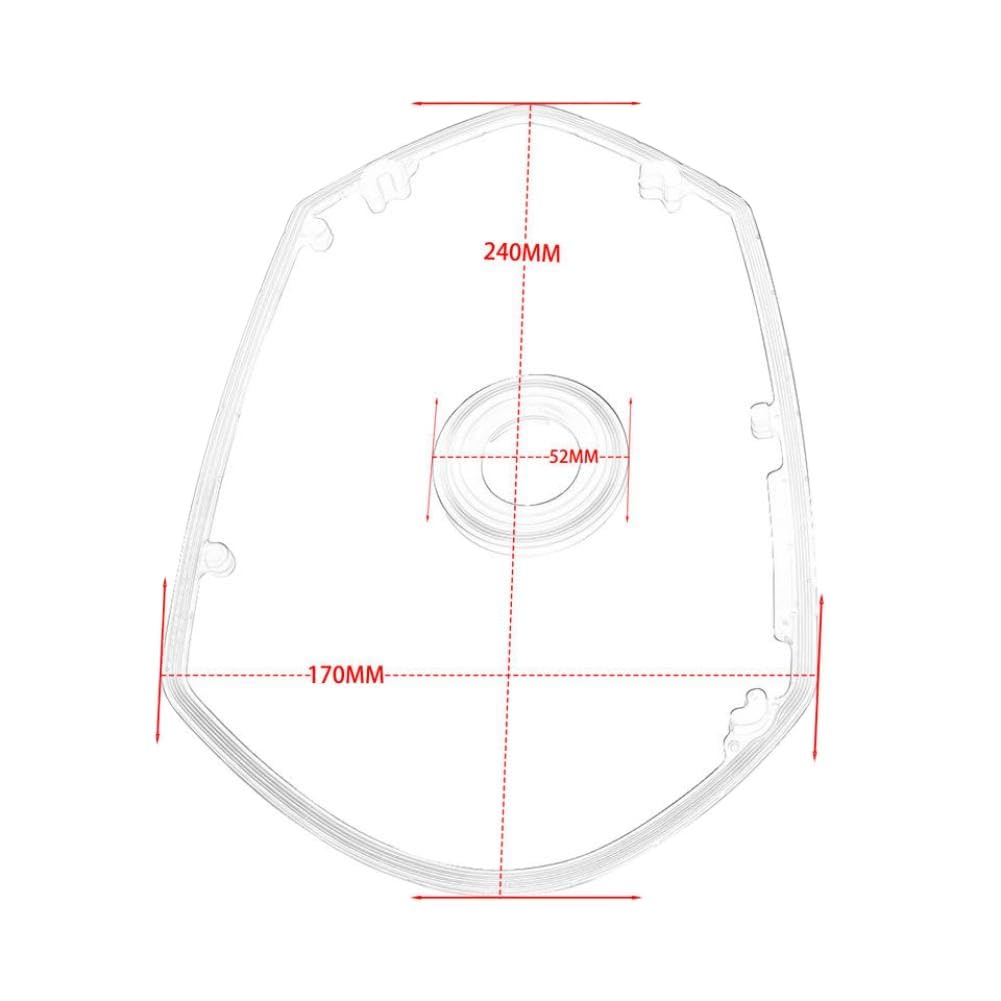 Kit completo di guarnizioni compatibile con R Series 2 2 Sport R1200 R1200GS ADV R1200R R1200RT Parti del paraolio della guarnizione del cilindro della frizione del motore
