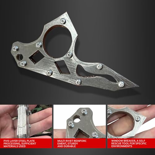 Tactical Knife Multitool - Women's Self Defense & Survival Gift - Mother's Day & Birthday Gift - Window Breaker - Image 4