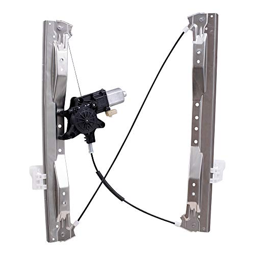 Brock Replacement Passengers Front Power Window Lift Regulator & Motor Assembly W/ 2 Pin Connector Compatible With 08-18 Grand Caravan Town & Country C/V 68030660Aa #TOP1