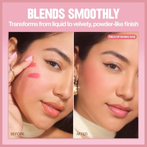 Revlon Glimmer Blush Drops, 102 Pink It Over, 0.32 fl oz - image 6