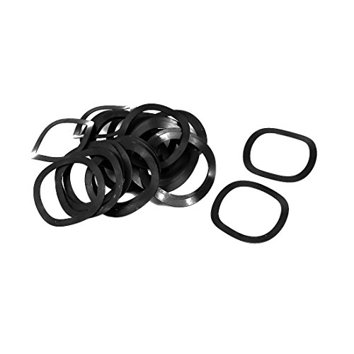 Aexit 25mm Inner Quality Parts Diameter 31mm Outer Dia 0.4mm Thickness Carbon Steel Compression Type Wavy Washer 40pcs Model:45as91qo78