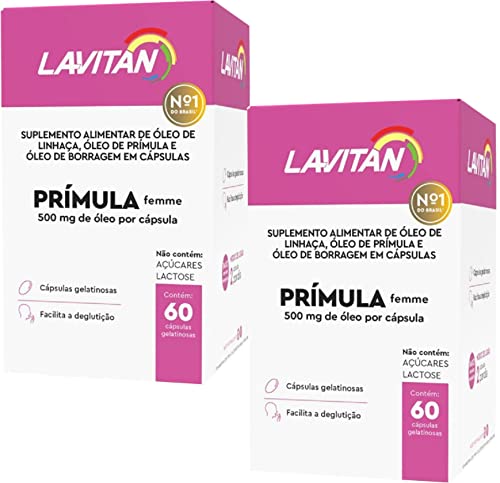 Lavitan Prímula Femme - 60 Cápsulas (2 un)