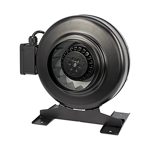 Vortex 10'' Inline Fan 1150m3/h 53dbA