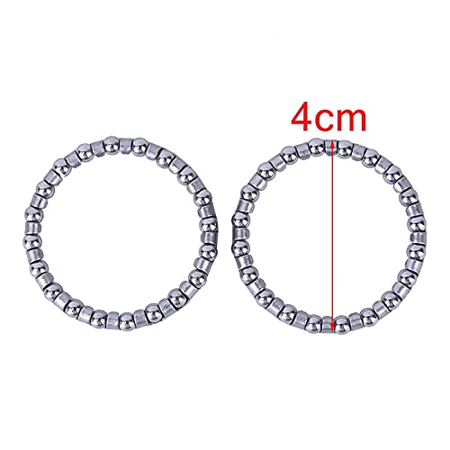 DINGGUANGHE-CUP Bicycle Bike 4mm 20 Balls Headset Caged Ball Bearing Race Cycling Bearings Accessories (Color : 1 pc)