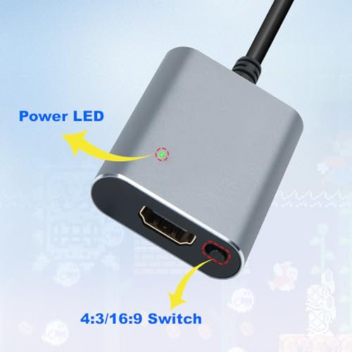 Convertidor de vídeo HD Erchineko para jugar a la N64 en 720p 3