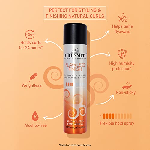 Curlsmith W197232-E3 Flawless Finish Hairspray, Flexible Hold Without Dryness, Alcohol Free thumb #2
