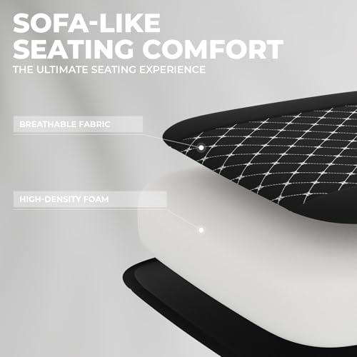 Image of Gaming Chair with Massage,Ergonomic PC Gaming Chair Computer Chairs with Footrest Comfortable Headrest and Lumbar Support, High Back Blackwhite
