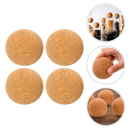 Tapones de corcho de vino reutilizables de 5 cm, juego de 4 unidades con sello hermético 7