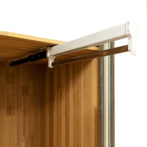 Tringle à vêtements extensible coulissante Extenda pour cintre et placard