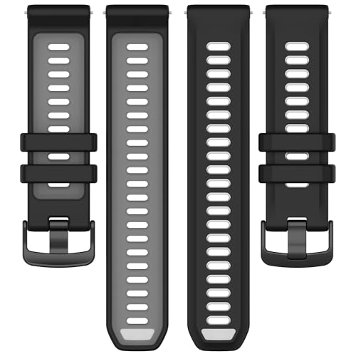 3 Pack Correas de silicona compatibles Garmin Forerunner 970 miniatura 2