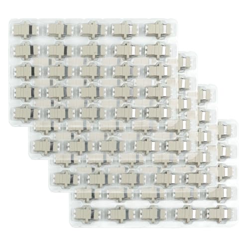 Coupleur fibre optique LC-LC duplex multimode lot de 200 traversées pour baie de brassage