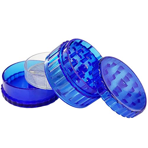 Drizzle Pollen Grinder Crusher Herb für Tabak Spice Kräuter Gewürze Herb Kaffee 4-teiliges Set Krautmühle mit Pollen Scraper Zinklegierung Cover