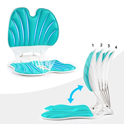 Mieta Ergonomic Chair Back Support,Lumbar Support For Good Posture Correction And Back Pain Relief, Floor Chair Adjustable Chair Foldable Seating Perfect For Office Chair, And Work From Home. #TOP25