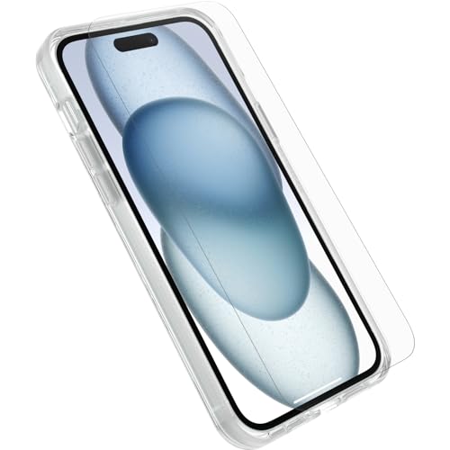 OtterBox Drop Protection Bundle for iPhone 15 Plus; Symmetry MagSafe Clear Case 3x Tested to Military Standard and Premium Glass Screen Protector advanced Antiscratch Technology - Image 2