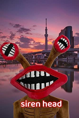 Poprore 4 Pcs Siren Head Plush Toys Cartoon Dog Cartoon Cat Cartoon Rabbit Plush Toys Halloween Christmas Horror Plush Toy For Home Party Gift Birthday Gift… #TOP4