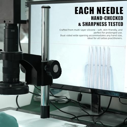 Image of Dragonhawk Tattoo Needles Cartridges 1001RL 50 Count Glide Extra Smooth Designed for a Close Smooth Hit Round Liner