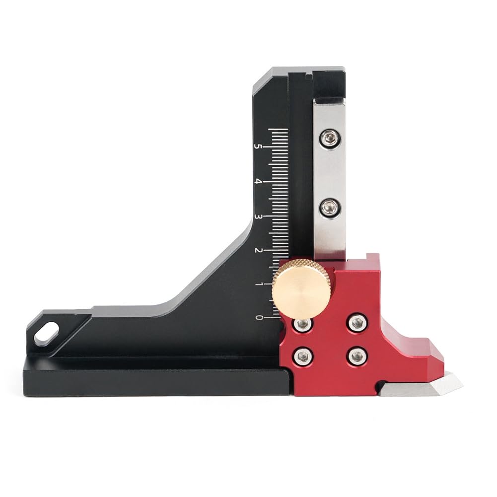 Littimoon Height Planning Line Gauge, Saw Table Woodworking Tool, Height Measurement and Drawing Line Measuring Instrument