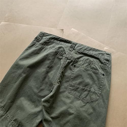 Pantalones cargo masculinos de algodón verde talla XXL miniatura 5