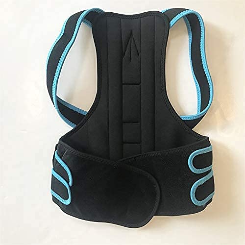 Correcteur de posture contre le mal de dos avec sangles en néoprène M