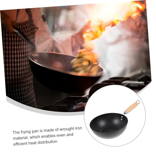 Wok de hierro fundido mini LABRIMP antiadherente miniatura 4
