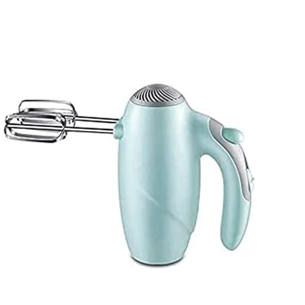 ZHYKLL Hand Mixer Electric Ultra Power Kitchen Mixer Handheld Mixer with Turbo Boost Automatic Speed Storage Box Stainless