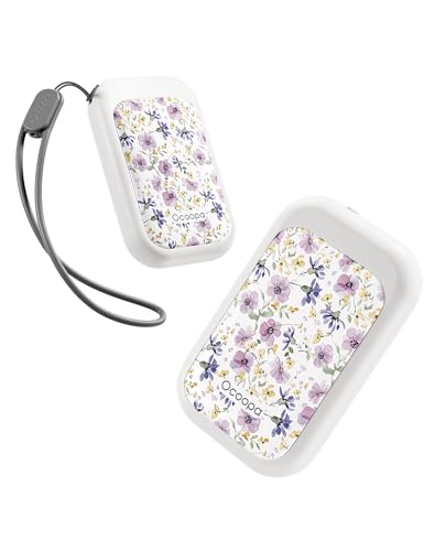 Image of OCOOPA AI Magnetic Hand Warmers Rechargeable 2 Pack, 5000mAh Ultra-Thin Electric Glove Heater Handwarmer,UL Certified, Men Women Gifts for Christmas,Birthday,Winter Essentials,UT4 Young