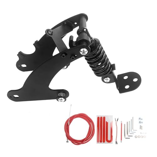 Pièce de rechange pour scooter électrique avec suspension arrière avancée acier