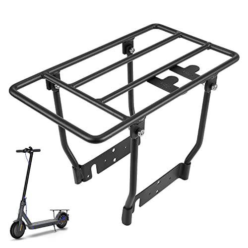 E Scooter Gepäckträger, E Scooter Hinten Rack Verdickter Stahl solide für Xiaomi M365 1S Pro Pro2 MI3 Hinten Rack Elektroroller Zubehör (Schwarz)