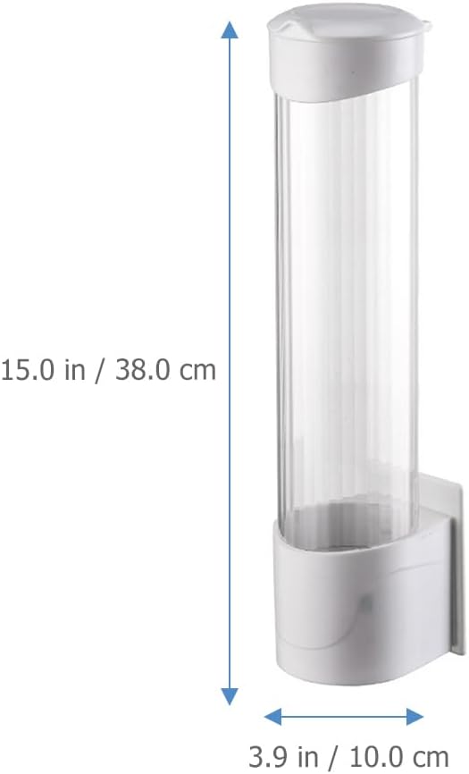 Disposable Paper Cup Free Wall Mounted Dispenser Holder, Punch