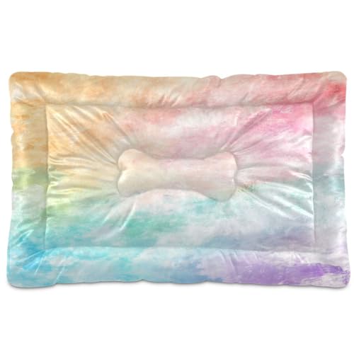 Ultra Soft Rainbow Bed for Small Pets