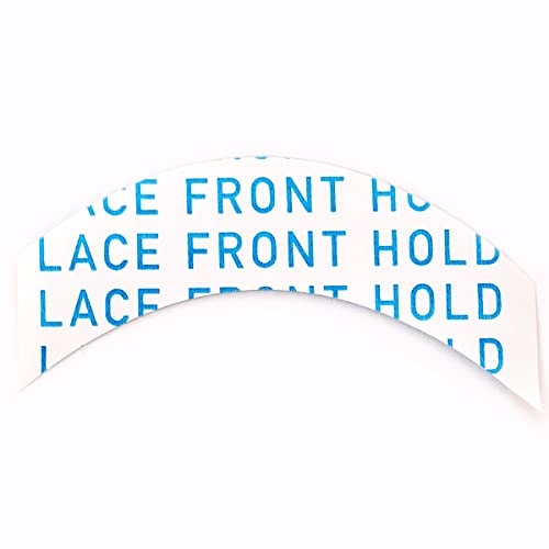 Sunshine Tape Premium Blue Liner Lace Front Hold Wig Tape | 72Pcs | Double Sided Adhesive Tape For Toupee | Strong Hold Waterproof Strips | Made In Usa (72, Cc Curve) #TOP1