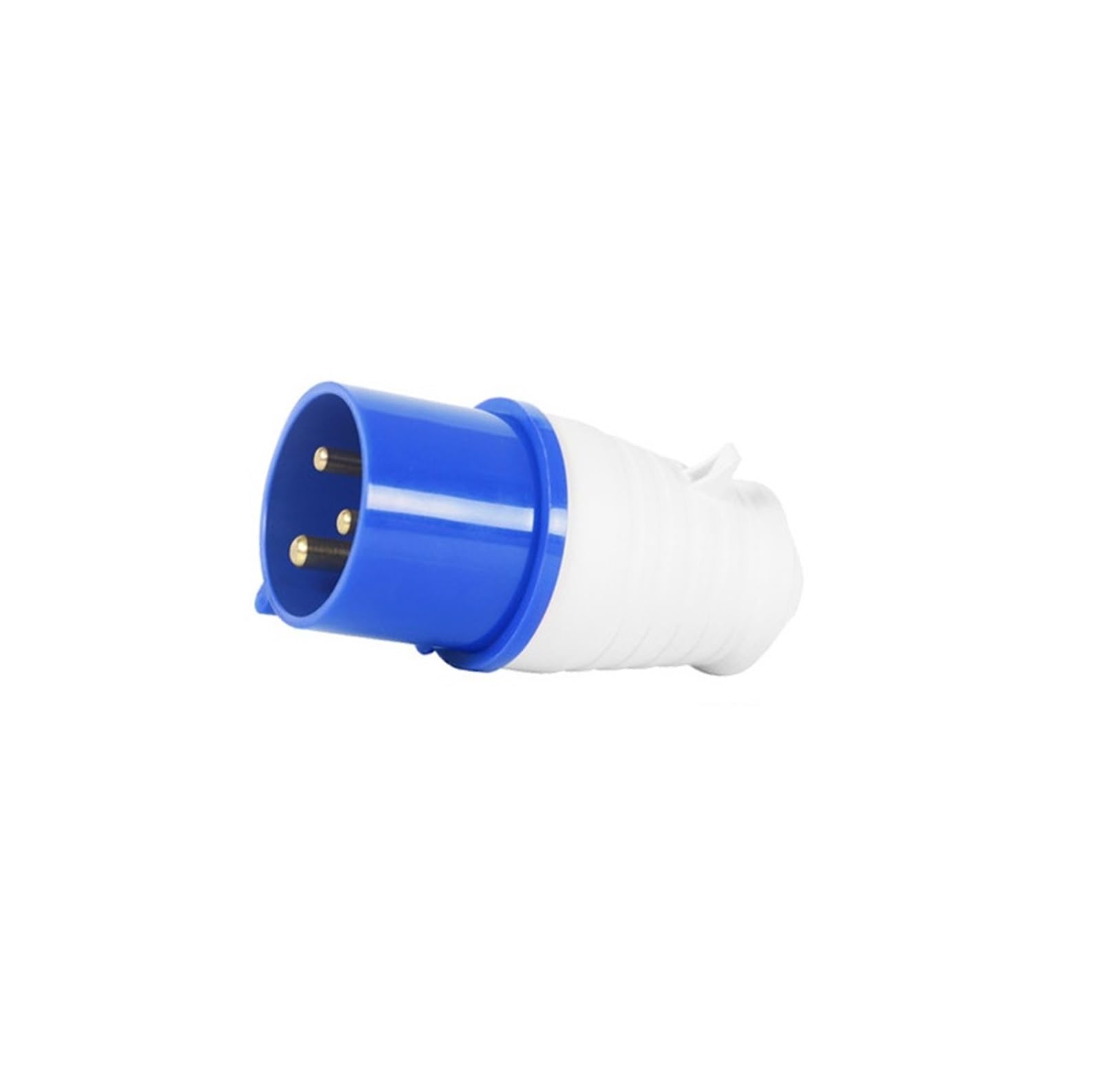 MUYTQAERG Industrial Connector 16A 32A IP44 Three-Phase Socket Exposed and Concealed Direct Blue(LX 014 4 core 16A)