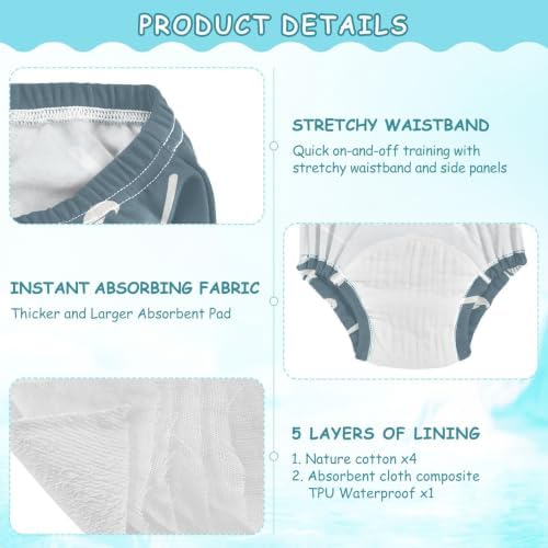 SLHKPNS Baseball Bat Helmet Ball 3 Packs Training Pants for Toddlers 5T - 5