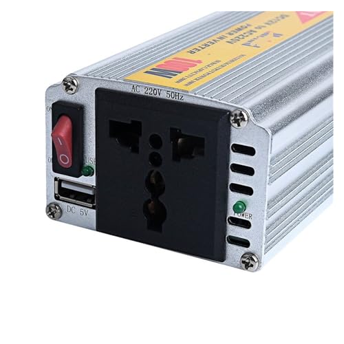 Onduleur de voiture 200W double tension 12V 24V avec chargeur USB 2.1A