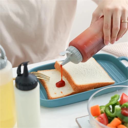 Botellas para condimentos ZNJAMN de 175ml para barbacoa y salsas 7