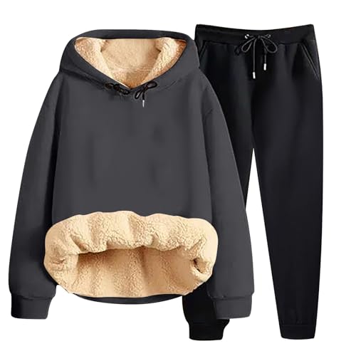 Ensemble jogging femme chaud doublé pour stopper le froid hivernal