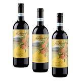 Vita Mediterranea Nero d'Avola Sicilia DOC - Vino Rosso Biologico e Vegano, 750 ml (Confezione da 3)