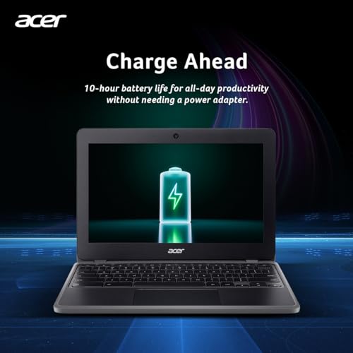 Acer Chromebook Intel Celeron Dual-Core N4500 (Chrome OS/4 GB RAM/64 GB eMMC/Intel UHD Graphics) C734 with 29.4 cm (11.6") HD Display, Black, 1.3 KG - Image 4