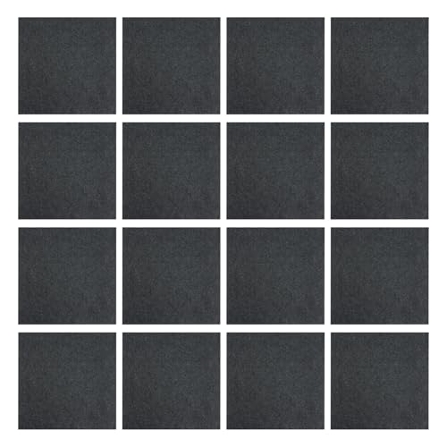 24" x 24" Carpet Tiles Peel and Stick 20Pcs, 4mm