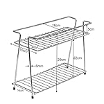 12FOR-COLLECTION-Stainless-Steel-Spice-2-Tier-Countertop-Trolley-Container-Kitchen-Organizer-For-Boxes-Utensils-Dishes-Plates-For-Home-Multipurpose-Storage-Shelf-Shelves-Holder-StandTiered-Shelf