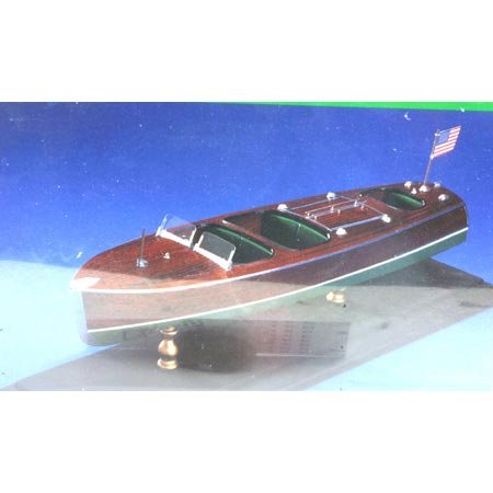 Chris Craft Triple Cockpit Barrelback Wooden Boat Kit by Dumas