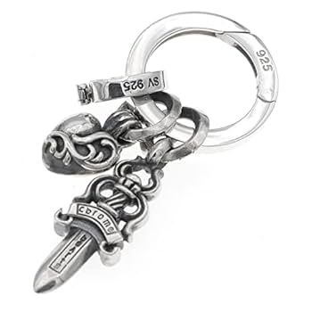 Amazon | シルバー925 カラビナ サークル キーリング マルカン