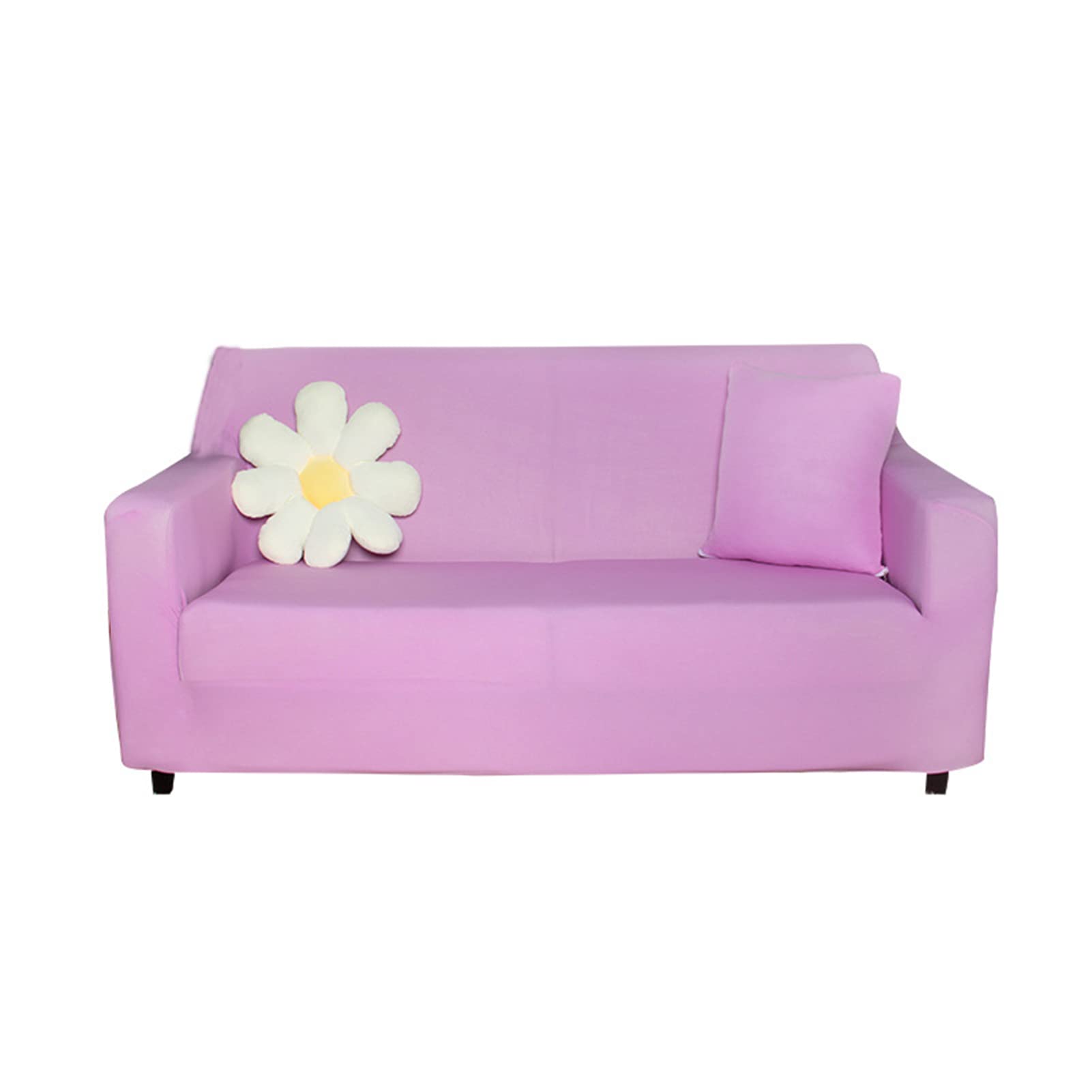 Housse de canapé universelle 2 places extensible, protection de meubles antidérapante