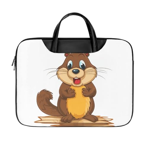 Bolso de hombro impermeable para laptop 17 pulgadas miniatura 1