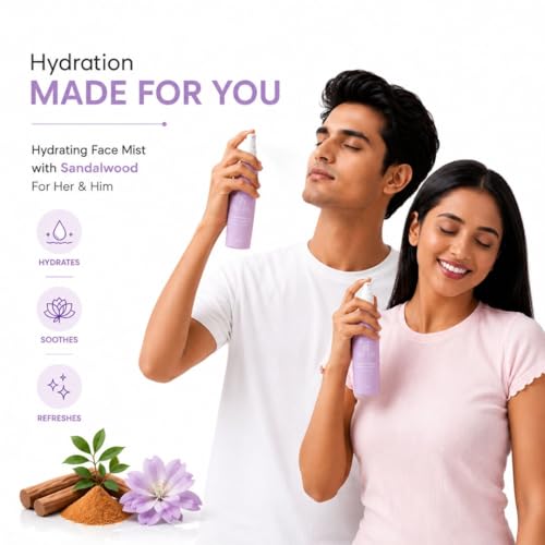 Image of TEE ESS Cooler Face Mist for Men & Women | Hydrating & Refreshing Facial Mist with Vitamin E & Hyaluronic Acid | Enriched with Turmeric Root Extract | Cooling Face Spray for Glowing Skin |100ml