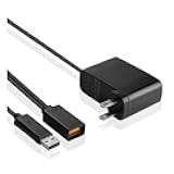 Veanic Replacement USB AC Power Adapter Connector Supply Cord Cable for Microsoft Xbox 360 Kinect Motion Sensor System