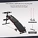 HOMCOM Banco Abdominales Plegable Ajustable en Altura con Soporte Poplíteo Regulable Ideal Hogar y Gimnasio 137x51x50-66 cm Negro Imagen de HOMCOM Banco Abdominales Plegable Ajustable en Altura con Soporte Poplíteo Regulable Ideal Hogar y Gimnasio 137x51x50-66 cm Negro